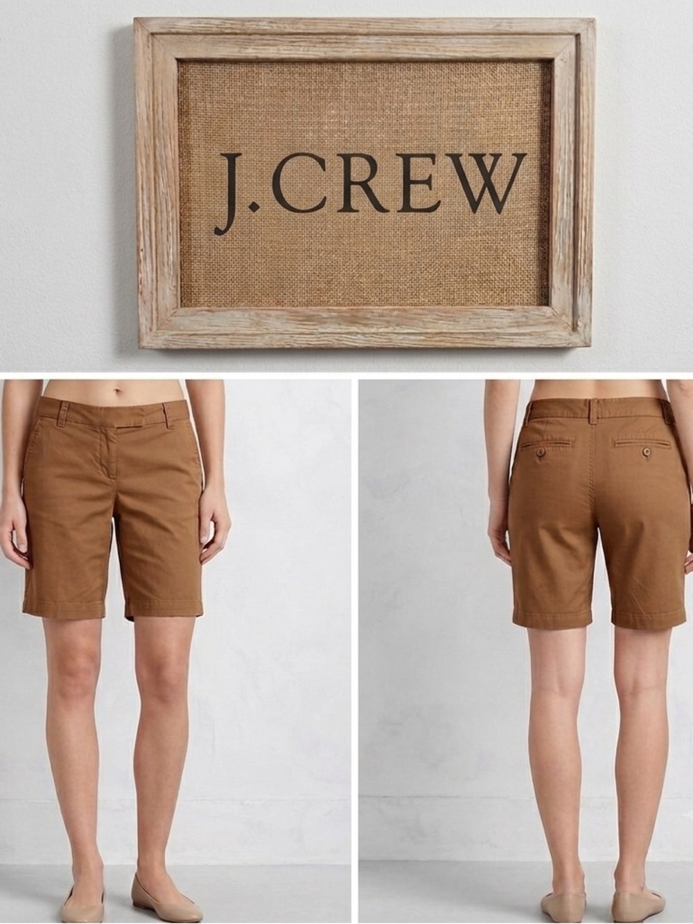 J.Crew Weathered Chino 9” Shorts 2